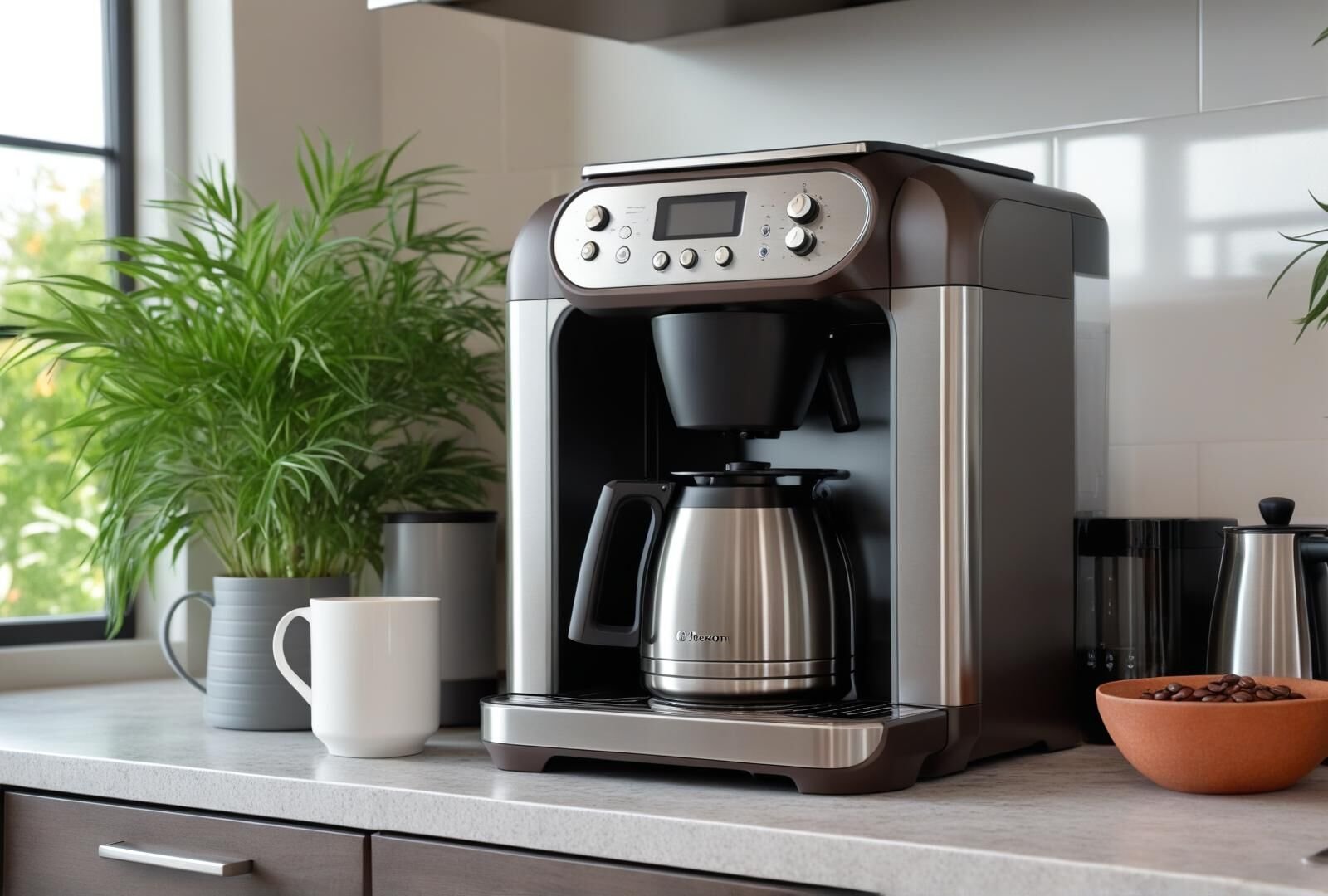Coffee brewing setup