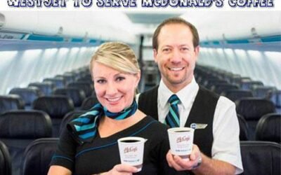 Canadian Airline to Serve McDonald’s Coffee on Board